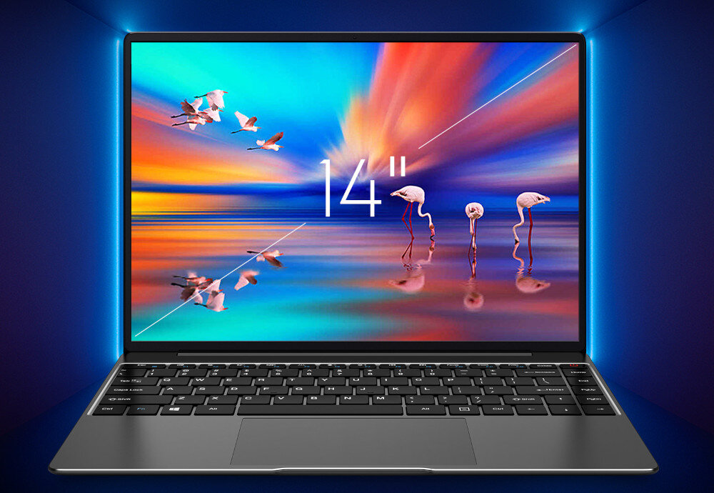 Laptop CHUWI CoreBook X ekran przekątna matryca rozdzielczość kolory