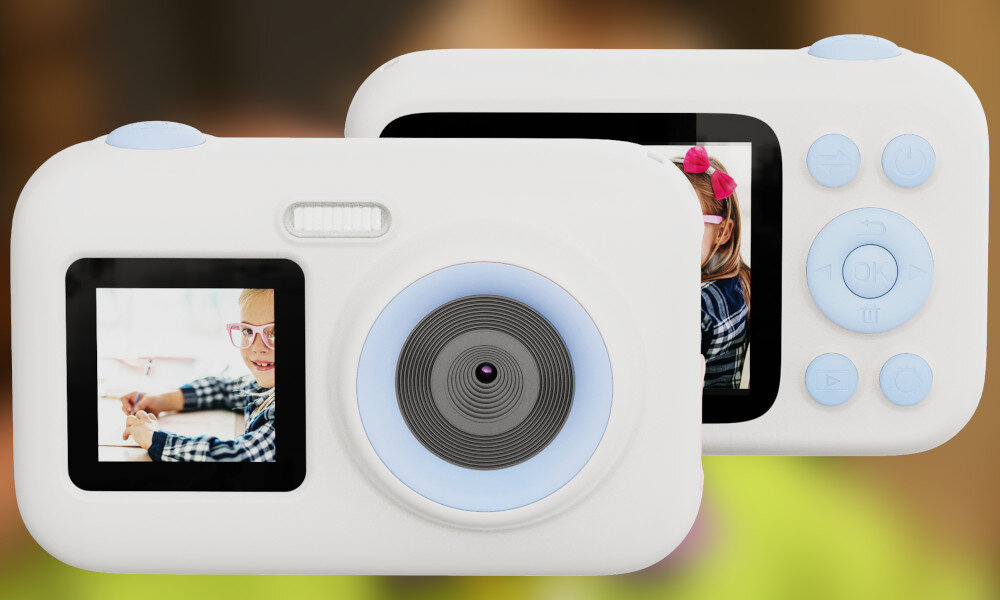 Kamera sportowa SJCAM FunCam Plus Biały bateria pojemność pamięć gniazdo port ładowanie