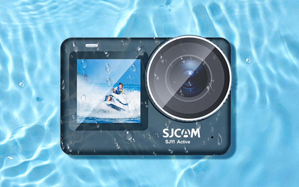 Kamera sportowa SJCAM SJ11 Active Czarny obudowa wodoodporność szczelność