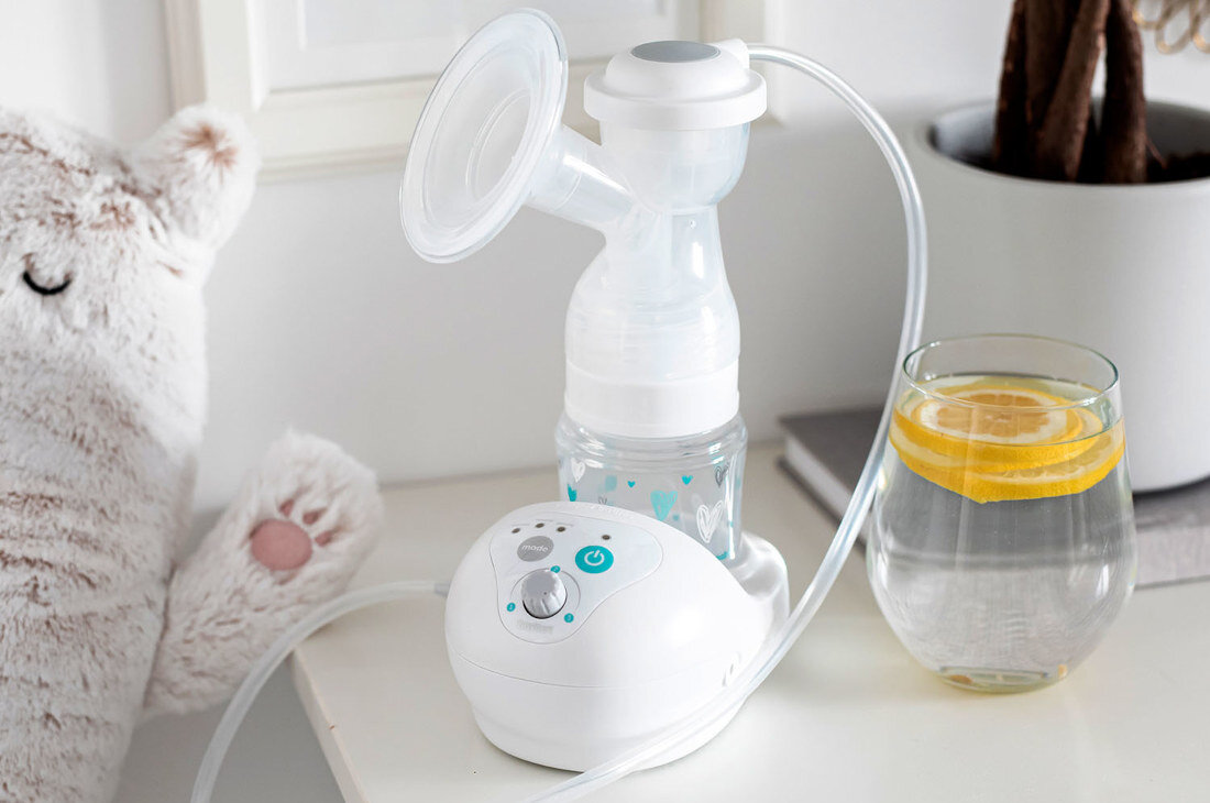 Laktator CANPOL BABIES Easystart Light 12/215 prezentacja wizualizacja wygląd lifestyle