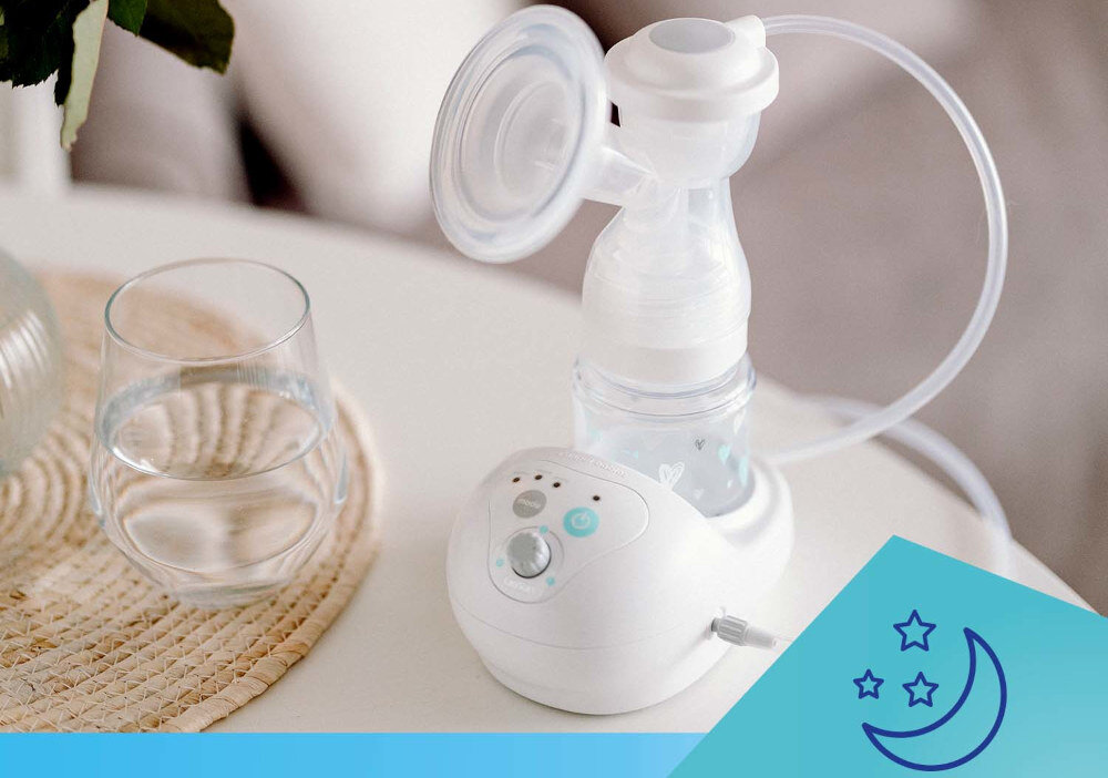 Laktator CANPOL BABIES Easystart Light 12/215 Dyskretny i cichy cicha praca poziom hałasu komfortowe odciąganie pokarmu