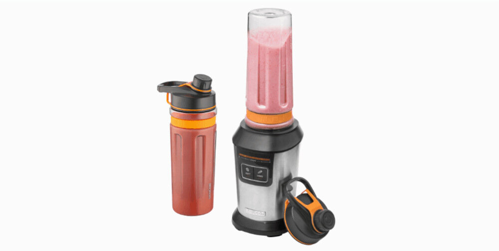 Blender personalny SENCOR SBL 7550SS (Sportowy) + 2 bidony w komplecie zdjęcie lifestyle Moc 800 W smoothie, koktajli i napojów proteinowych