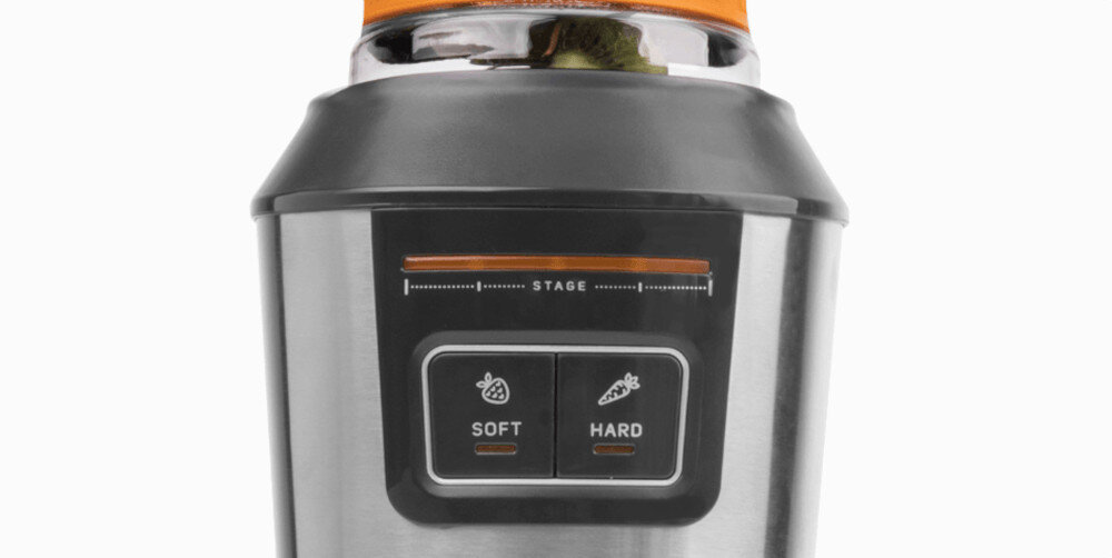 Blender personalny SENCOR SBL 7550SS (Sportowy) + 2 bidony w komplecie zdjęcie lifestyle Dwa programy pracy Program SOFT Program HARD 