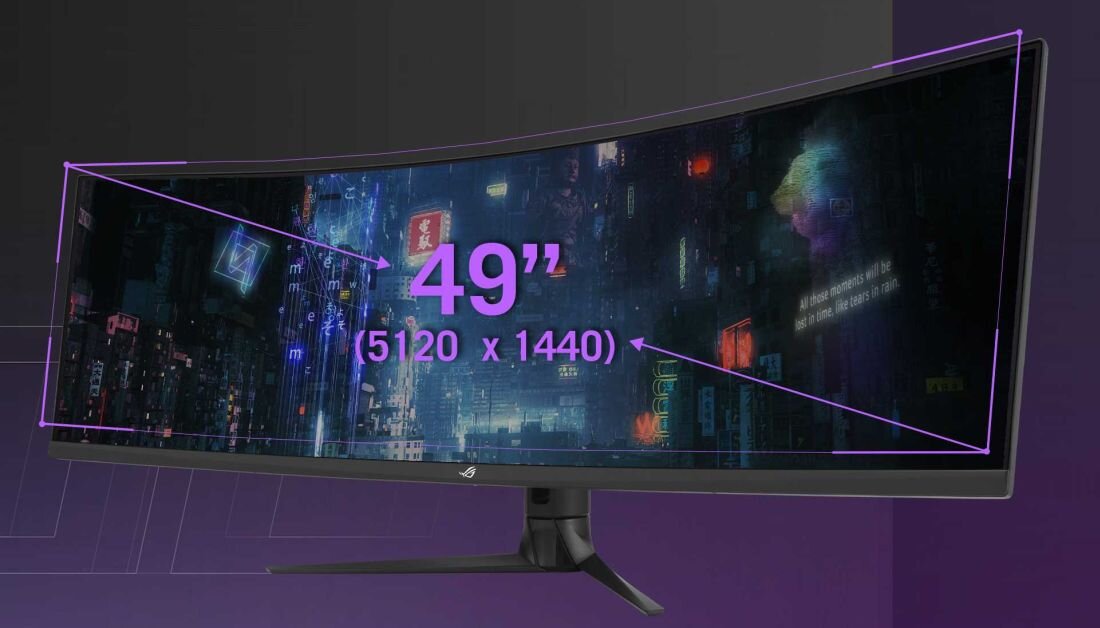 Monitor ASUS ROG Strix XG49WCR - Monitor gamingowy 