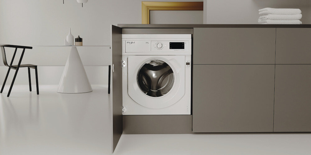 PRALKO-SUSZARKA WHIRLPOOL BI WDWG 961485 EU programy parowe Odświeżanie kolorowe FreshCare Odplamianie 6 Zmysł