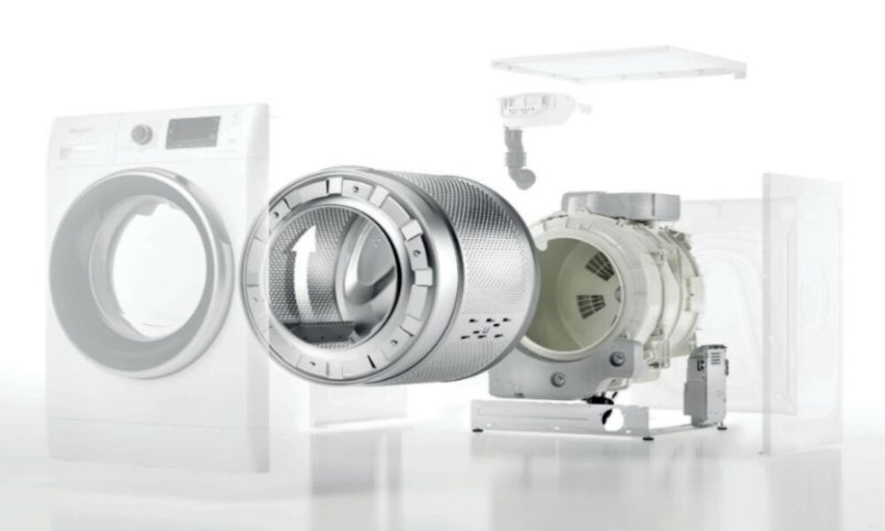 Pralka WHIRLPOOL MEFFD 9469 WSBSV PL 9kg 1400 obr niski poziom halasu bezawaryjne dzialanie cicha efektywna bezpieczna praca Silnik Inverter