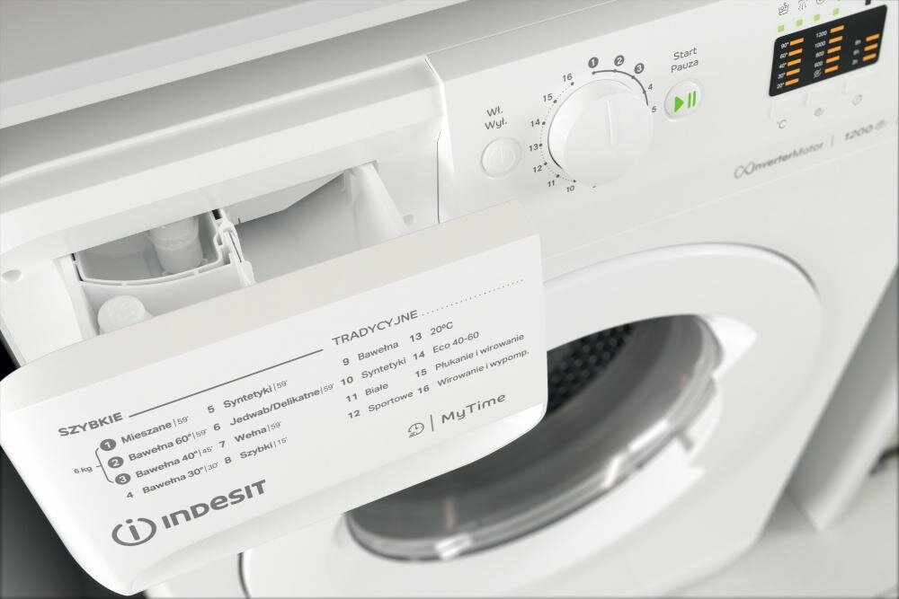 INDESIT MTWSA 61294 W szuflada detergent