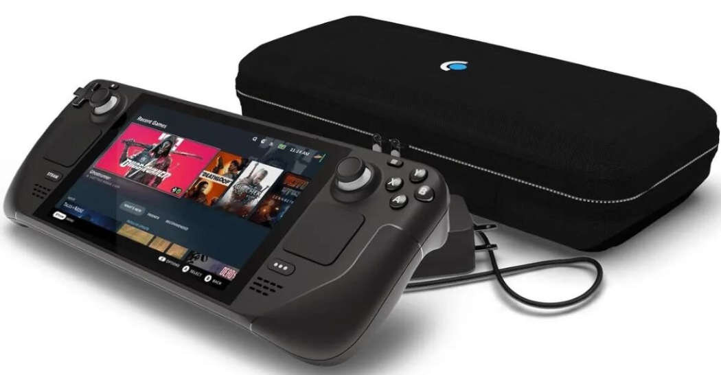 Konsola przenośna VALVE Steam Deck 512 GB zabawa wyposażenie przenośna rozrywka innowacja pojemność ładowanie złącza podróż gaming
