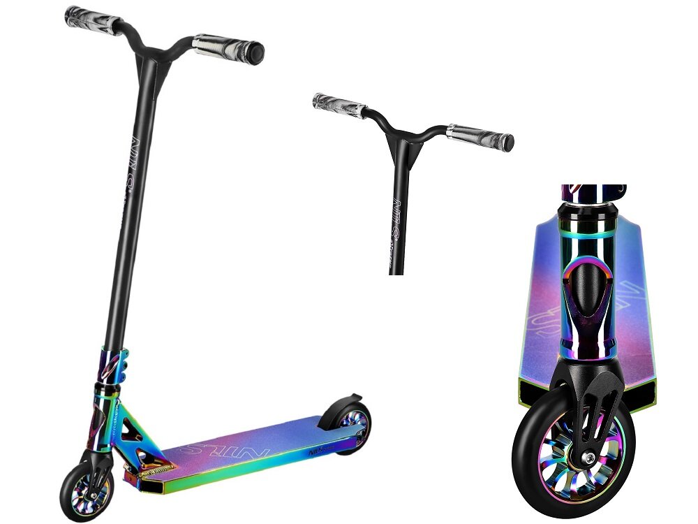 Hulajnoga wyczynowa NILS EXTREME HS014 Pro dla dzieci dla młodzieży dla dorosłych wytrzymała konstrukcja