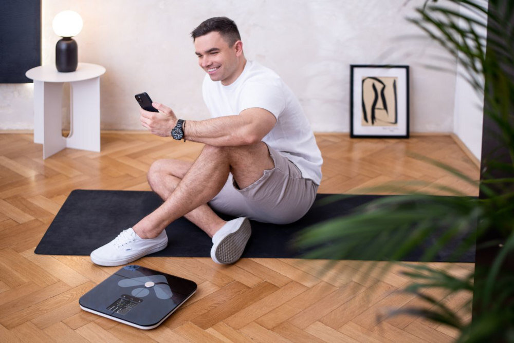 Waga TRUELIFE FitScale W7 BT pamiec osmiu uzytkownikow