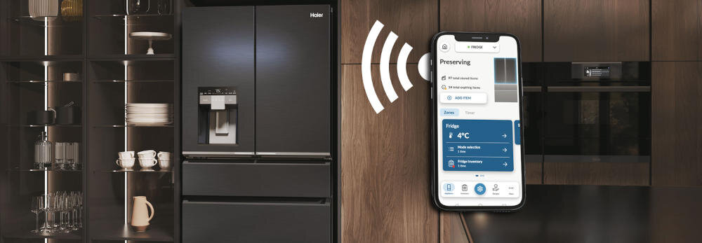 HAIER HFW7918EIMB inteligentny dom aplikacja hon dostęp funkcje możliwości technologia interakcje