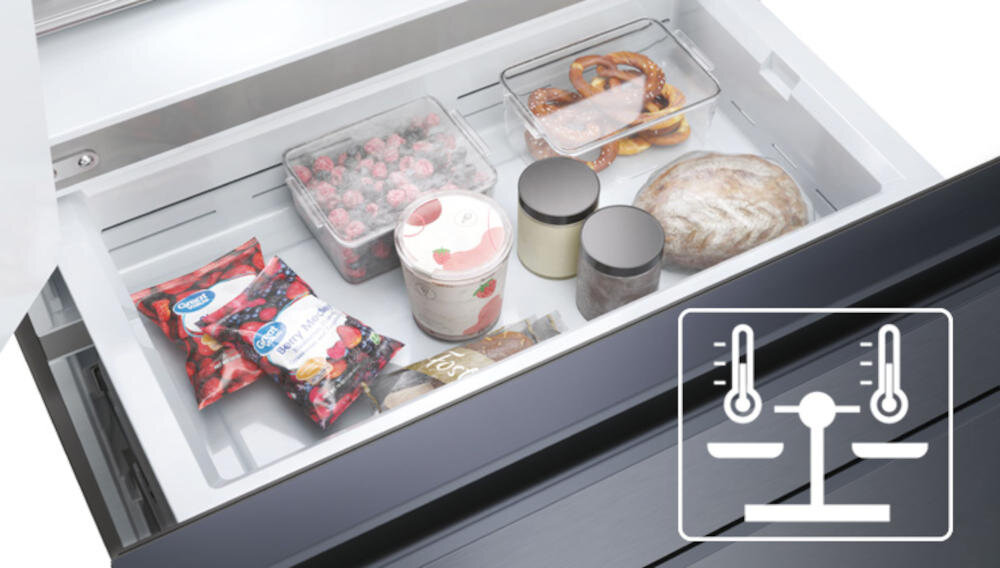HAIER HFW7918EIMB fresher shield ochrona mrożona żywność zmniejszenie zużycie energia
