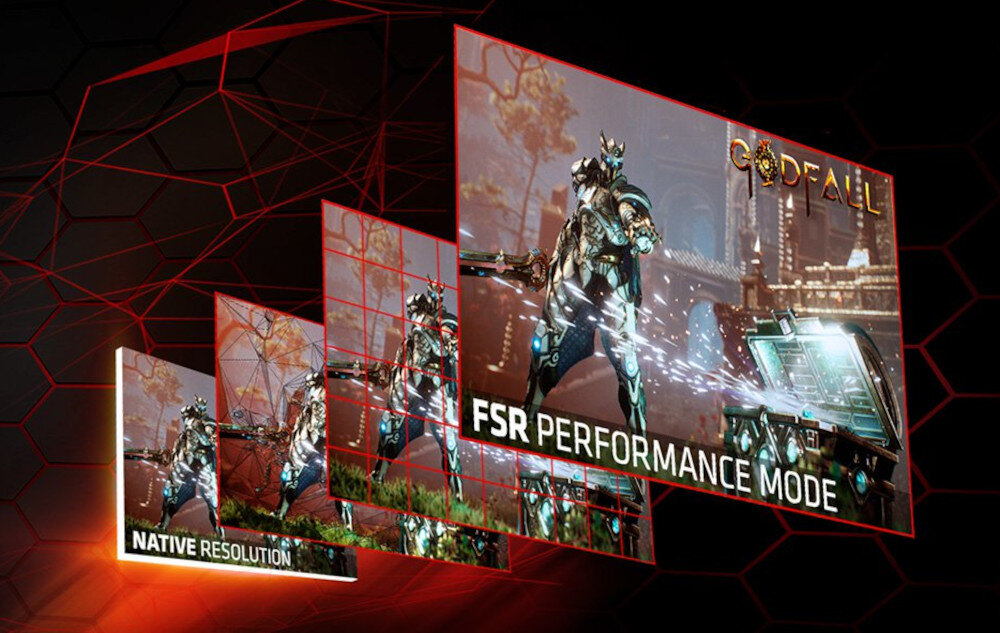 Karta graficzna POWERCOLOR Radeon RX 6600 XT Hellhound 8GB funkcje FSR rozdzielczość