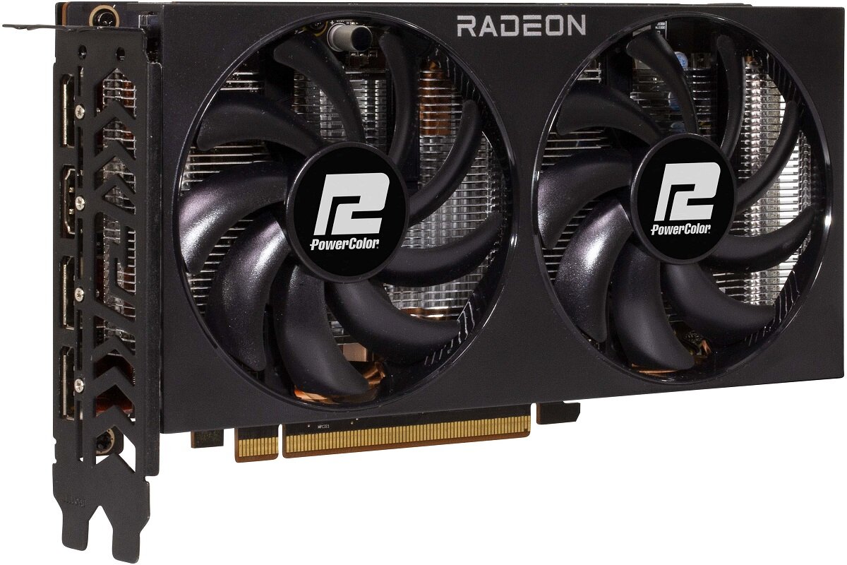 Karta graficzna POWERCOLOR Radeon RX 7600 Fighter 8GB AMD Radeon Radeon RX 7600 DirectX 12 OpenGL 4 6 GDDR 6