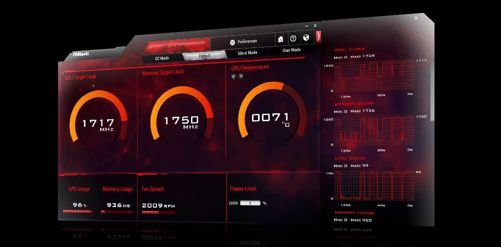 Karta graficzna ASROCK Radeon RX 7600 Phantom Gaming OC 8GB   - ASRock Tweak 2  