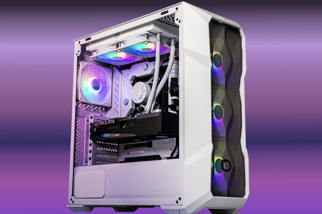 Chłodzenie wodne COOLER MASTER MasterLiquid 240L Core ARGB wydajność wentylator łopatki ARGB kolory powietrze ciśnienie ustawienia temperatura