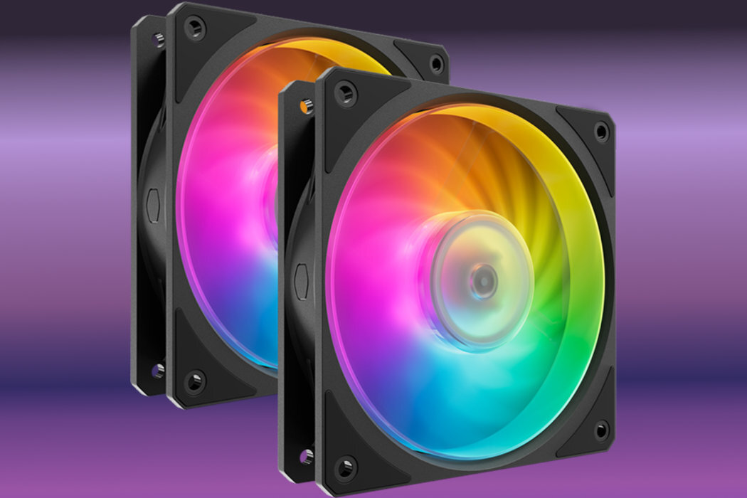 Chłodzenie wodne COOLER MASTER MasterLiquid 240L Core ARGB wydajność wentylator łopatki ARGB kolory powietrze ciśnienie ustawienia temperatura