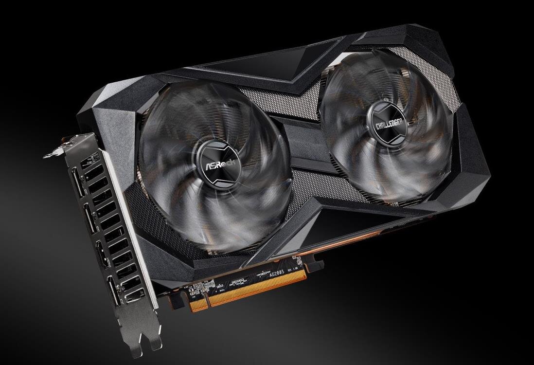 Karta graficzna ASROCK Radeon RX 7600 Challenger OC 8GB - Karta graficzna