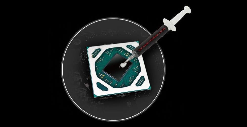 Karta graficzna ASROCK Radeon RX 7600 Challenger OC 8GB - Pasta termoprzewodząca Nano