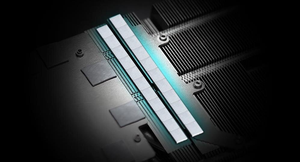 Karta graficzna ASROCK Radeon RX 7600 Challenger OC 8GB - Pad termiczny