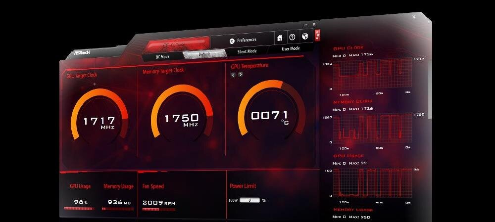 Karta graficzna ASROCK Radeon RX 7600 Challenger OC 8GB - ASRock Tweak 2.0