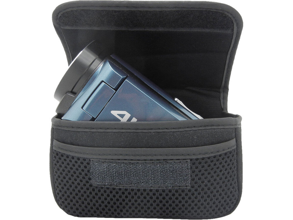 Kamera EASYPIX Aquapix WDV5630 Szaro-niebieski porty podłączenie pamięć czytnik