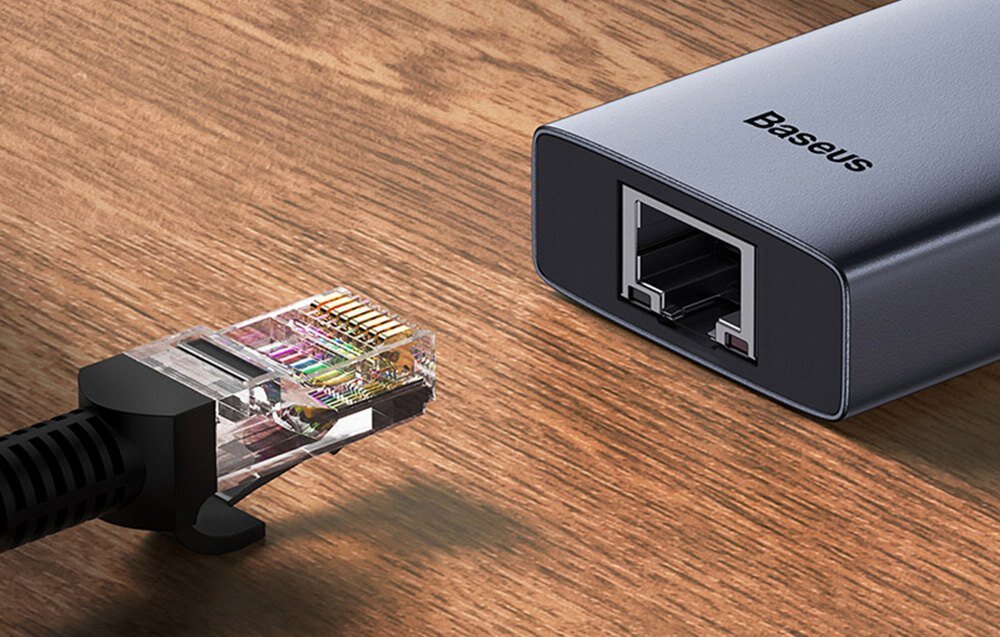 Stacja dokująca BASEUS UltraJoy Series BS-OH109 4w1  kompaktowy wymiar przesył ładowanie szybkość transmisja możliwości obraz jakość płynność niezawodność mobilność