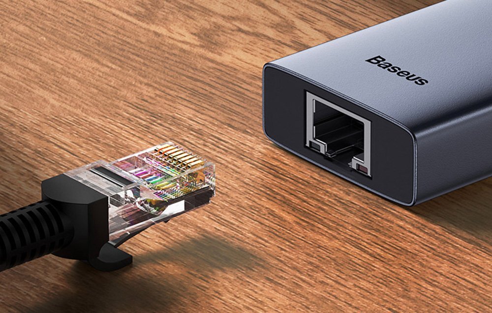 Stacja dokująca BASEUS UltraJoy Series BS-OH111 6w1 kompaktowy wymiar przesył ładowanie szybkość transmisja możliwości obraz jakość płynność niezawodność mobilność