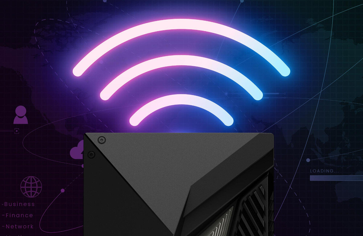 Komputer MSI MAG Infinite S3 13TC-660XPL łączność wi-fi połączenie transfer