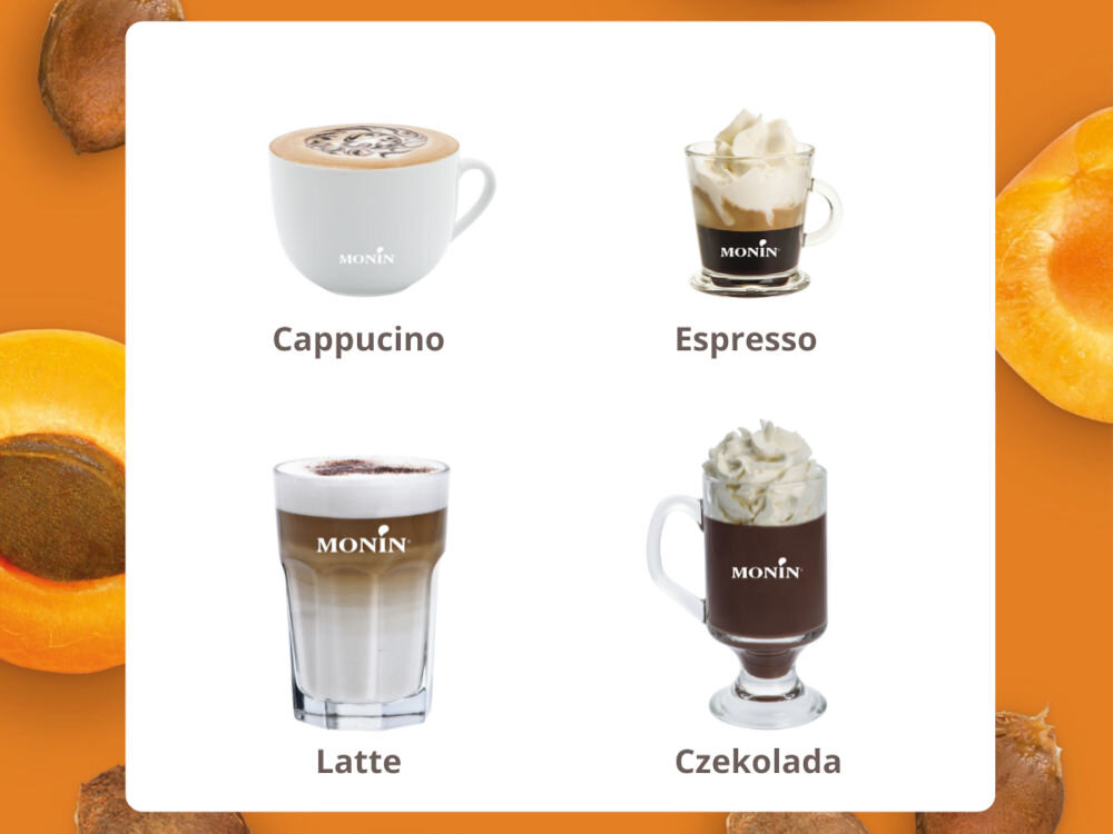 Syrop do kawy MONIN Amaretto 250 ml do kaw koktajli