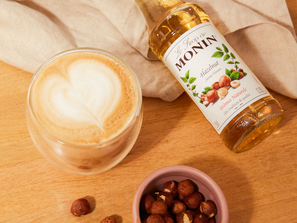 Syrop do kawy MONIN Orzech laskowy 250 ml połączenia inspiracje