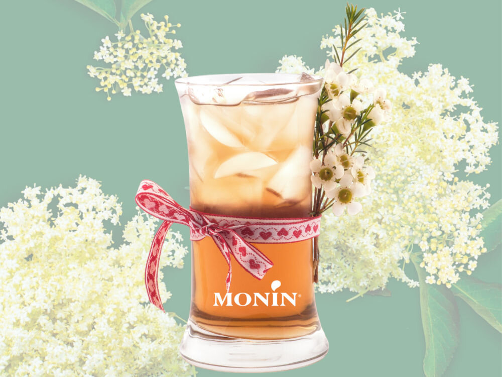 Syrop do herbaty MONIN Kwiat czarnego bzu 700 ml przepisy koktajle