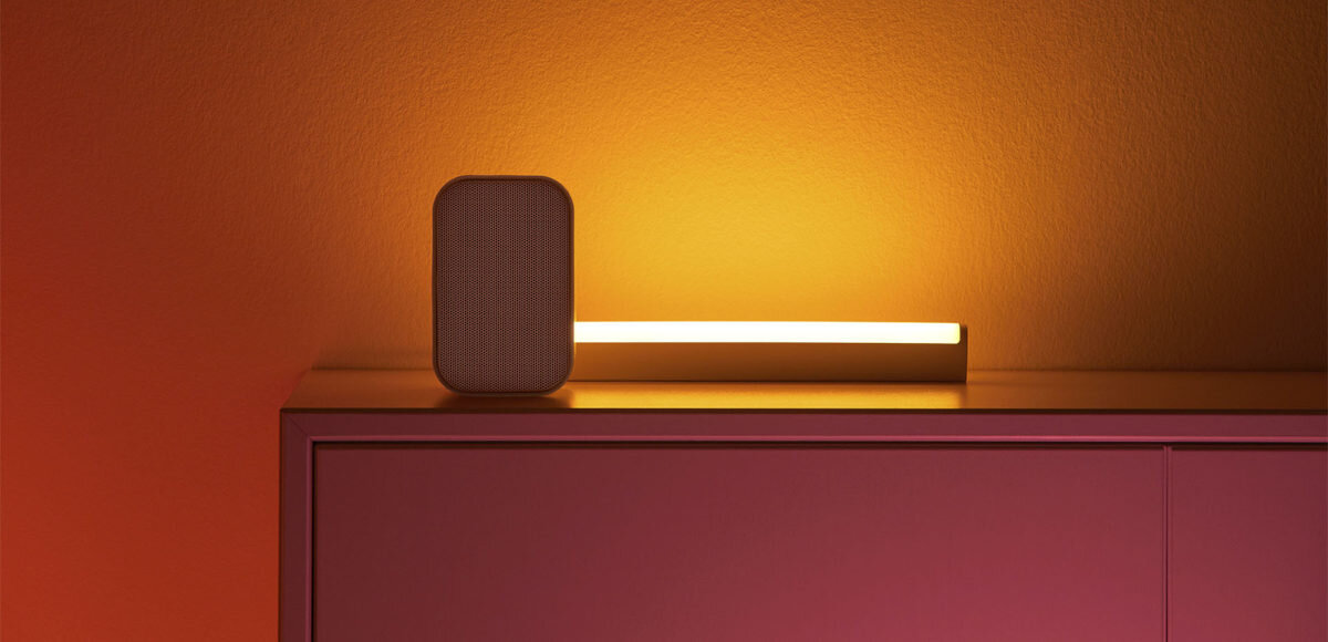 Lampa WIZ Bar Linear przechylać kolorowym światłem oświetlenie akcentujące