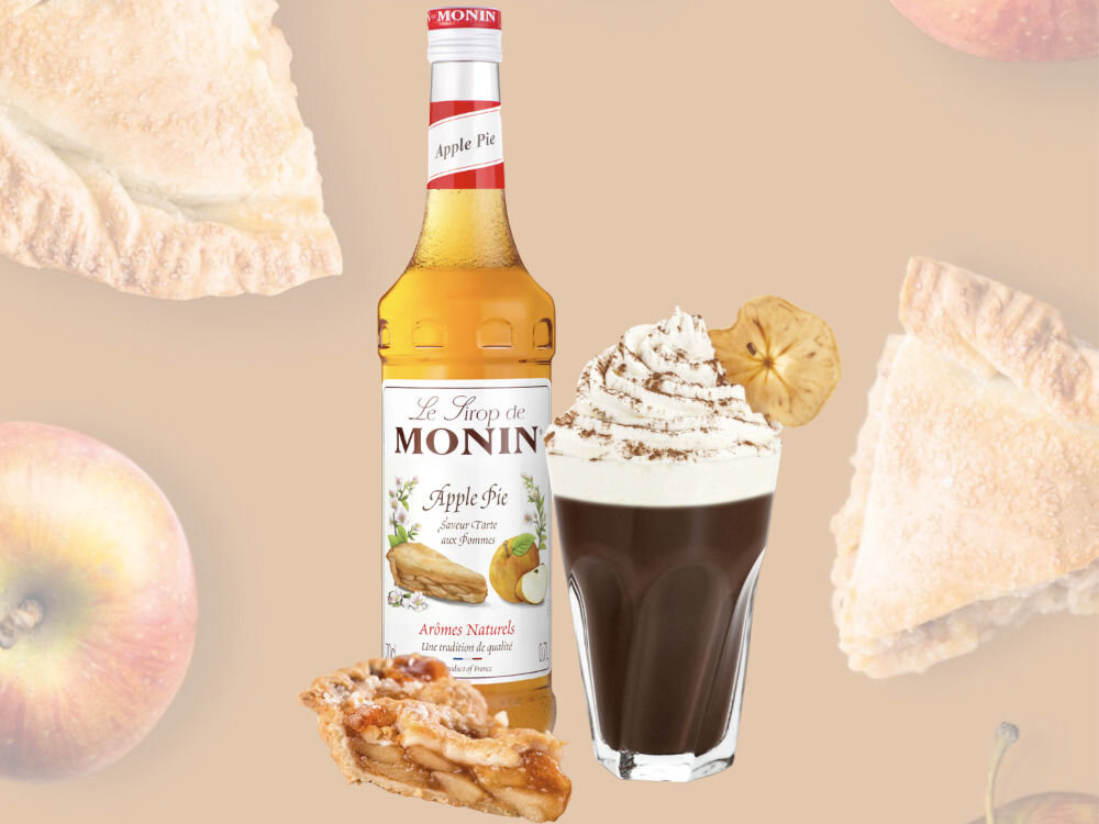 Syrop do herbaty MONIN Szarlotka 700 ml smak zapach