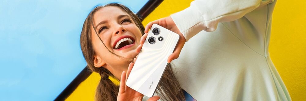 Smartfon Infinix HOT 30 ekran bateria aparat procesor ram pamięć pojemność rozdzielczość zdjęcia filmy opis dane cechy blokady system łączność wifi bluetooth obudowa szkło odporność porty muzyka transfer sieć przekątna matryca waga czujniki oled amoled ips