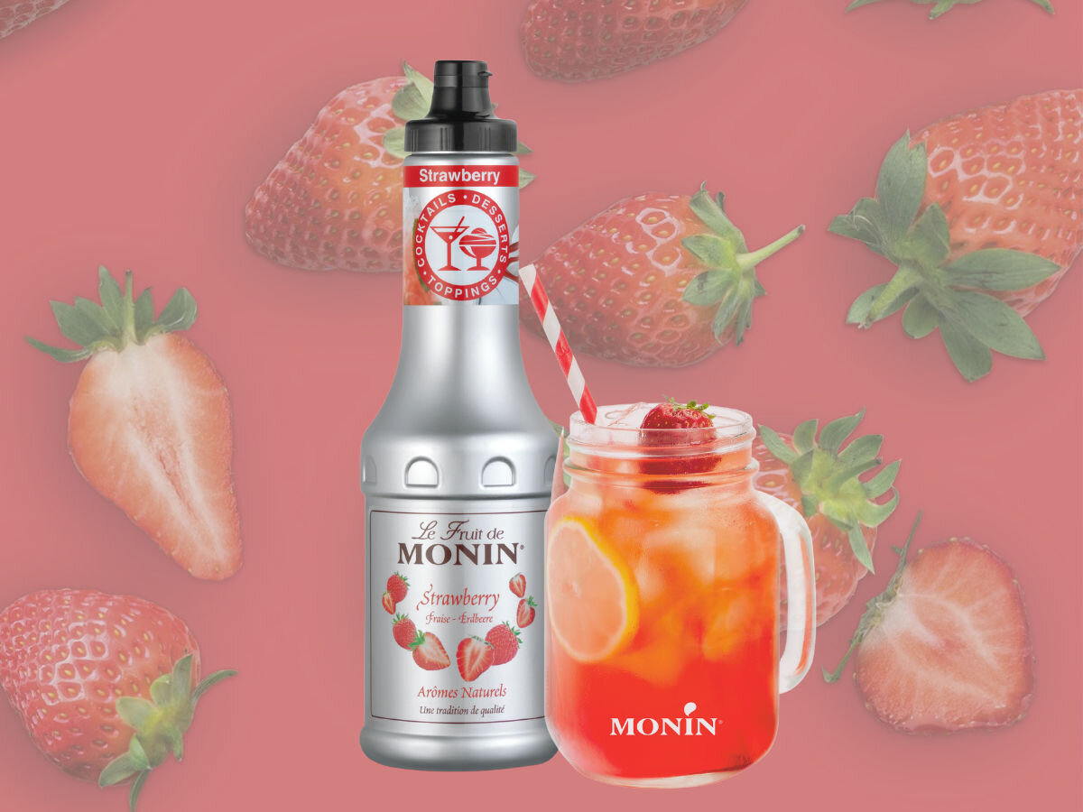 Puree do herbaty MONIN Truskawka 500 ml przepisy