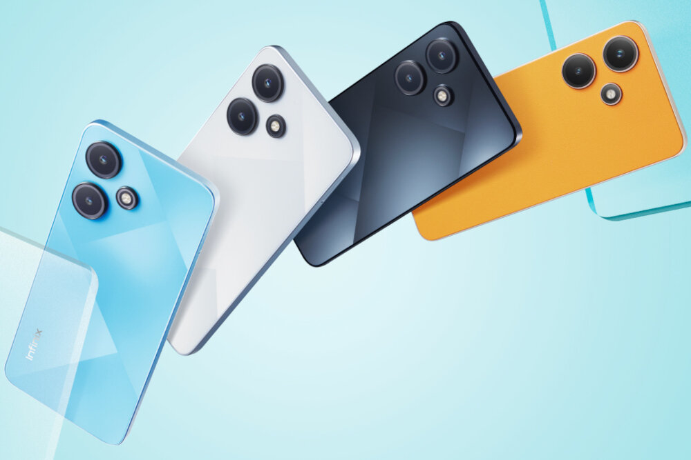Smartfon Infinix HOT 30I ekran bateria aparat procesor ram pamięć pojemność rozdzielczość zdjęcia filmy opis dane cechy blokady system łączność wifi bluetooth obudowa szkło odporność porty muzyka transfer sieć przekątna matryca waga czujniki oled amoled ips