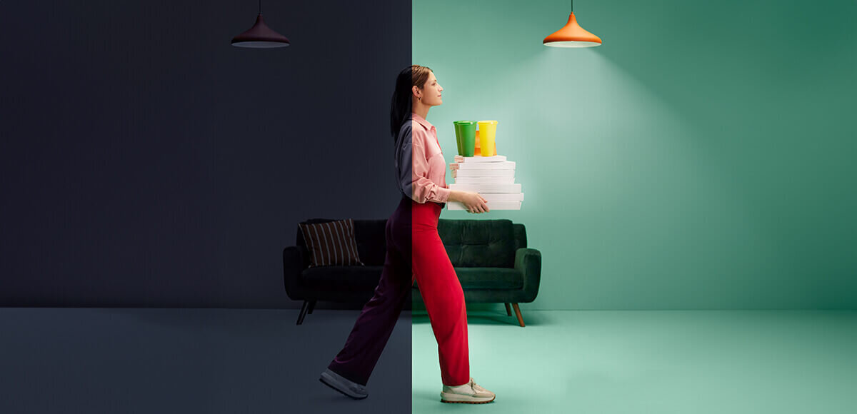 Inteligentna żarówka LED PHILIPS WFB P45 922-65 technologii SpaceSense komfort użytkowania