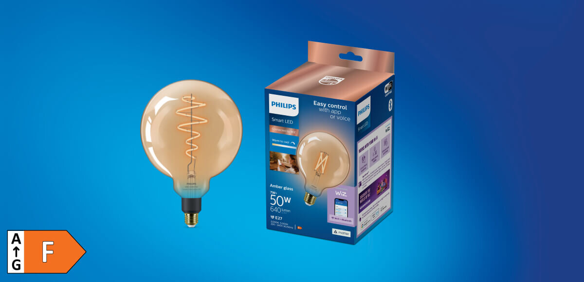 Inteligentna żarówka LED PHILIPS G125 920-50 E27 G125 4,9 W 40 W 640 lm 2700-6500 K