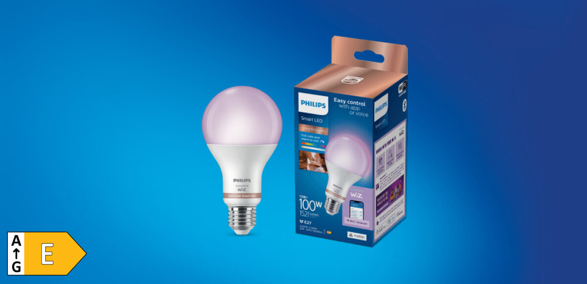 Inteligentna żarówka LED PHILIPS A67 922-65 E27 A67 13 W 100 W 1521 lm 2200-6500 K