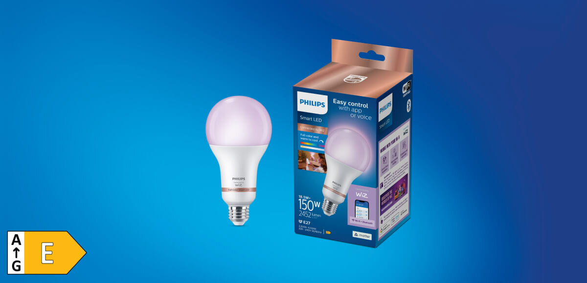 Inteligentna żarówka LED PHILIPS 9290034997 E27 P45 18,5 W 150 W 2452 lm 2200-6500 K