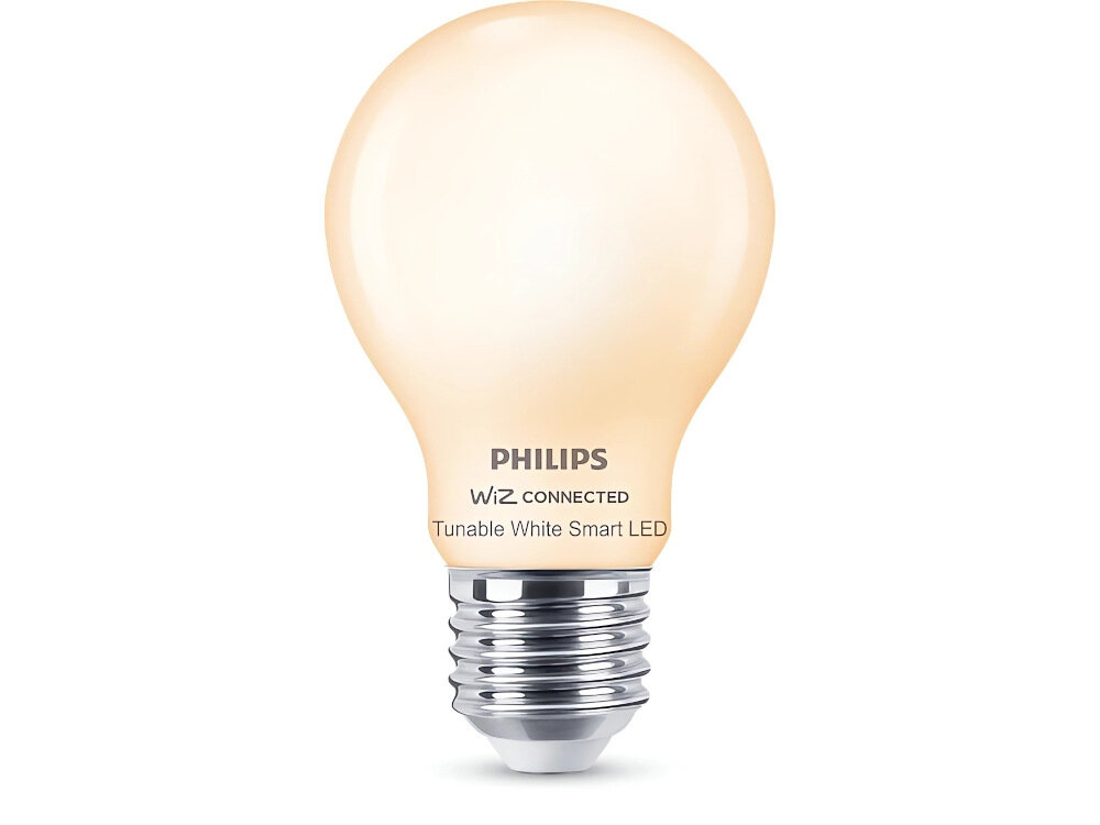Inteligentna żarówka LED PHILIPS A60 927-65 FR TW 1PF 6 7W E27 Wi-Fi do oświetlania dużych przestrzeni kąt świecenia 360 stopni białe światło prosta obsługa i montaż sterowanie poprzez Wi-Fi trzonek E27