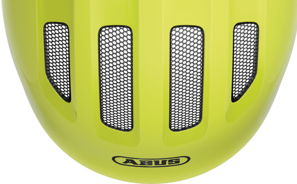 Kask rowerowy ABUS Smiley 3.0 Żółty dla Dzieci (rozmiar S) siatka przeciw owadom