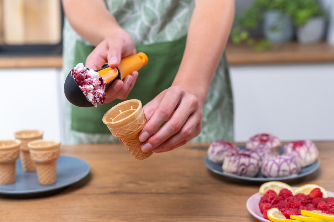 Łyżka do lodów GÖTZE & JENSEN KA124 wymiary