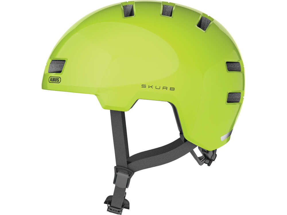 Kask rowerowy ABUS Skurb Zółty (rozmiar M) dla osób dorosłych bezpieczeństwo komfort