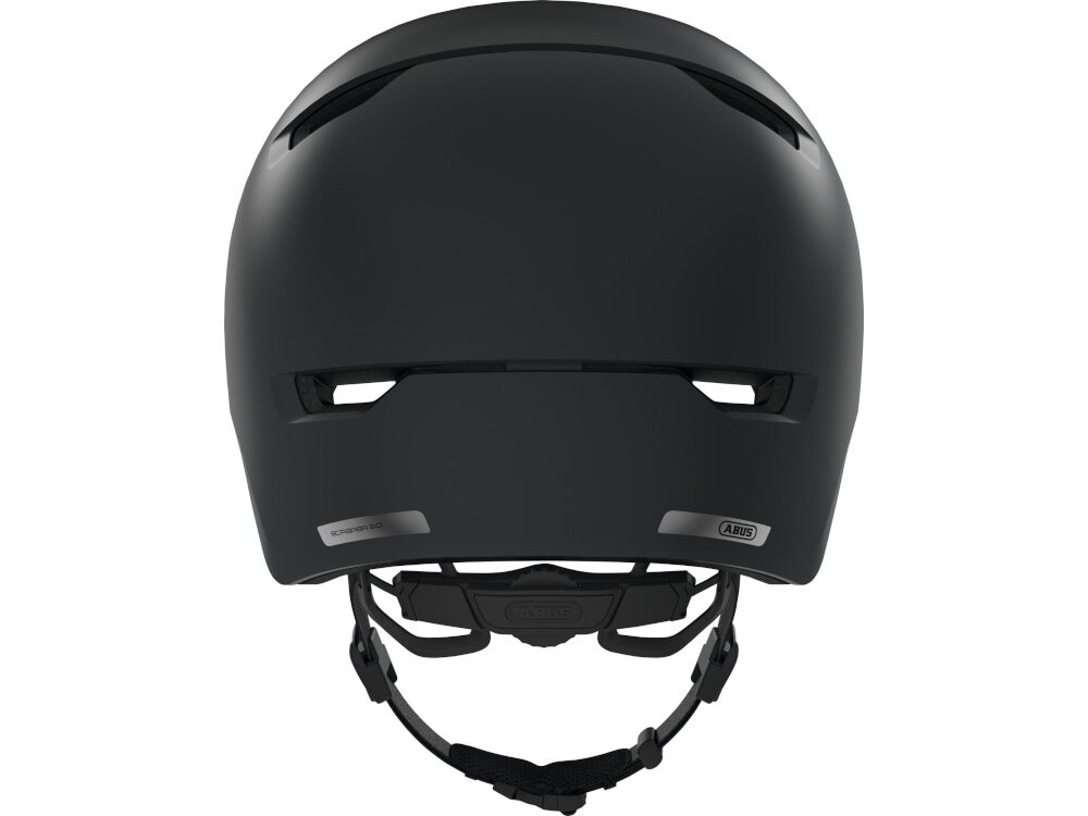 Kask rowerowy ABUS Scraper 3.0 Ciemnoszary (rozmiar M) regulacja rozmiaru za pomoca półpierścienia w zakresie 54-58 cm