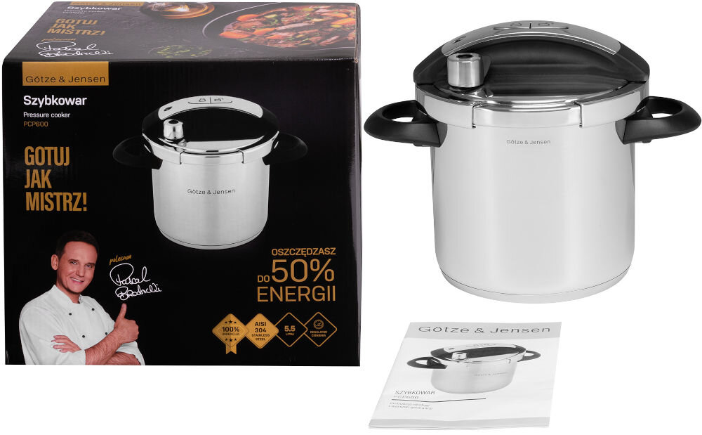 Szybkowar GÖTZE & JENSEN PCP600 zalecenia