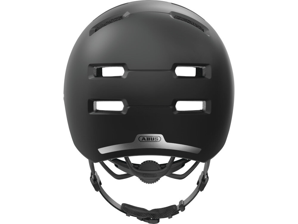Kask rowerowy ABUS Skurb Czarny (rozmiar S) wysoka jakość wykonania ponadczasowa kolorystyka Czarny kolor do jazdy narowerze rolkach hulajnodze deskorolce systm ZOOM Ace
