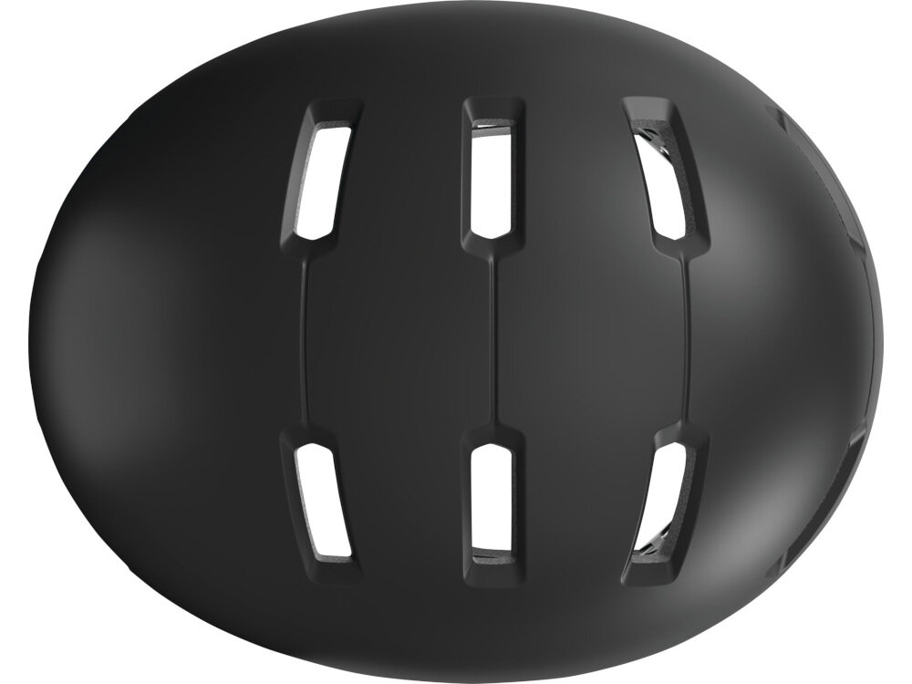 Kask rowerowy ABUS Skurb Czarny (rozmiar L) system wentylacyjny utrzymanie odpowiedniej temperatury pod kaskiem 2 wloty 10 wylotów powietrza cyrkulacja wentylacja