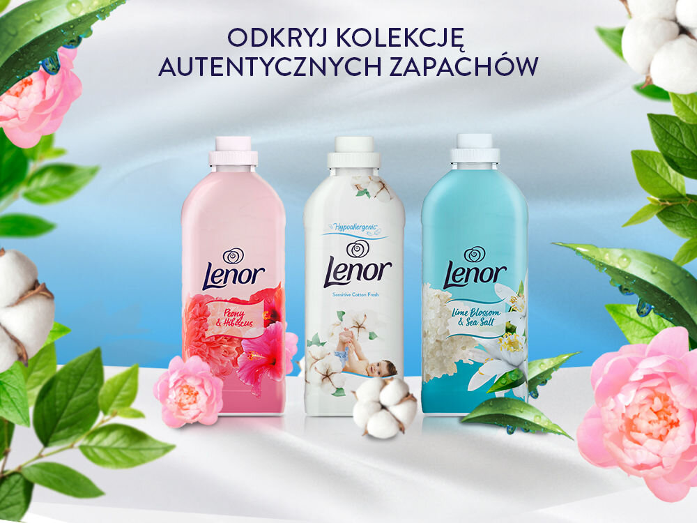 Płyn do płukania LENOR Sensitive Cotton Fresh 925 ml